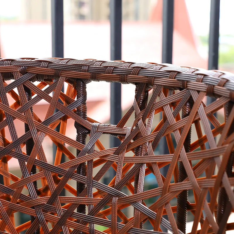 chair for balcony outdoor high table and chair shop Patio Furniture Synthetic Rattan Wicker Dining Table & Chairs