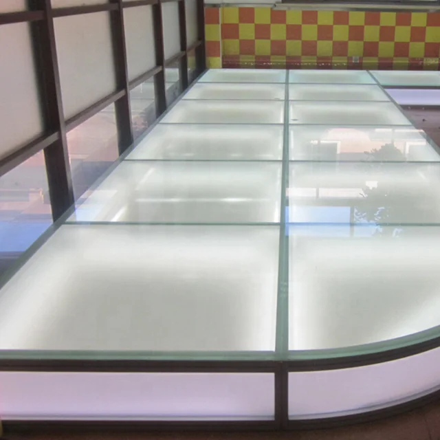Customer Szie and Laminated Tempered Glass Floor for Villa,curtain Wall, Sky Walk,bar