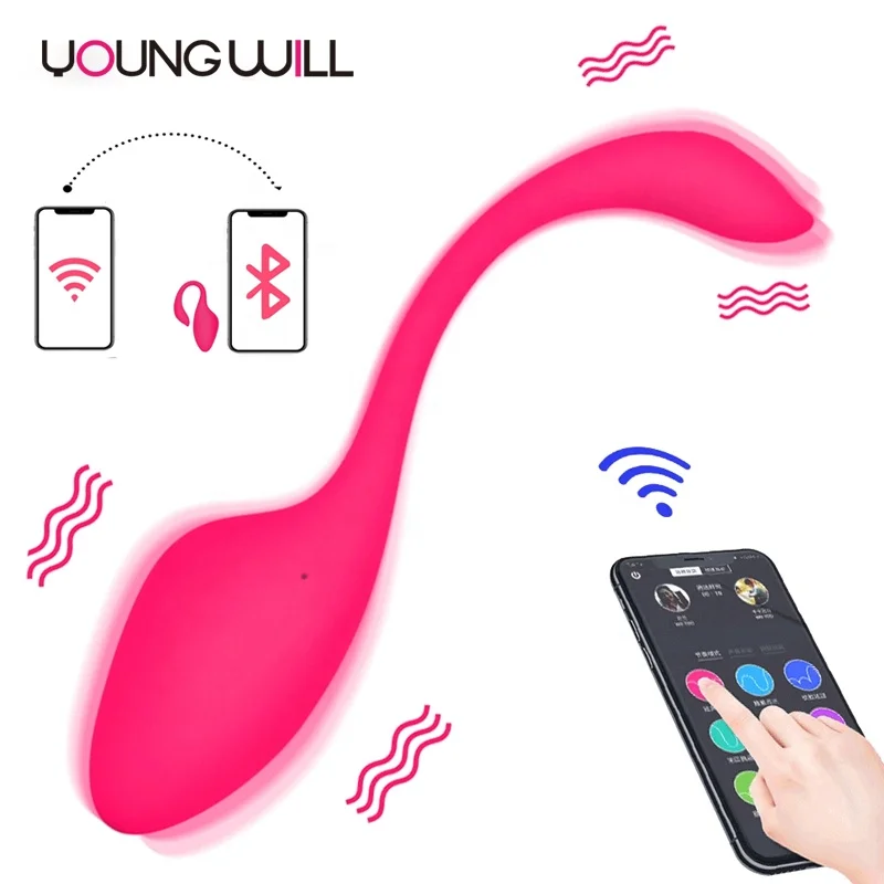 New Interactive Design APP Wireless Dildo Female Remote Adult Sex Toys Panty Love Egg Vibrator Panties For Woman