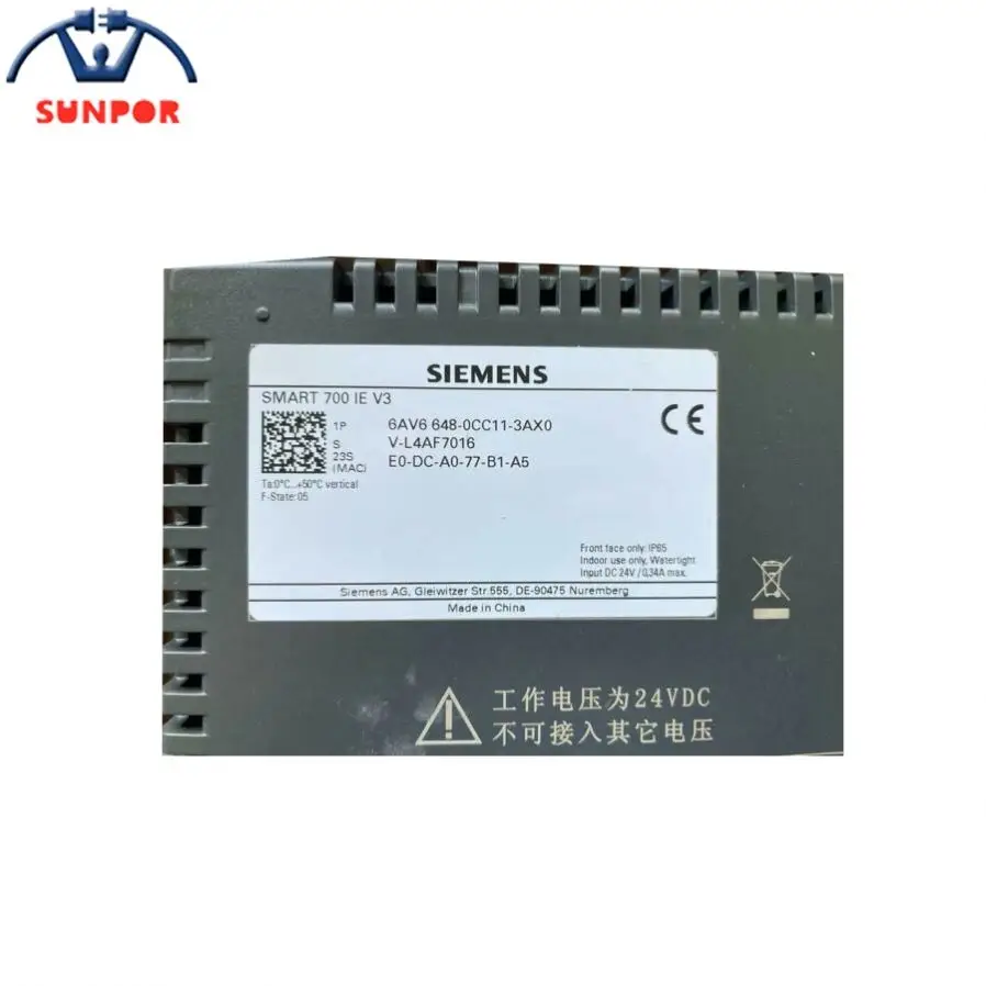 Оригинальная сенсорная панель Simatic HMI KTP 400 Comfort 6AV6 648-0CC11-3AX0