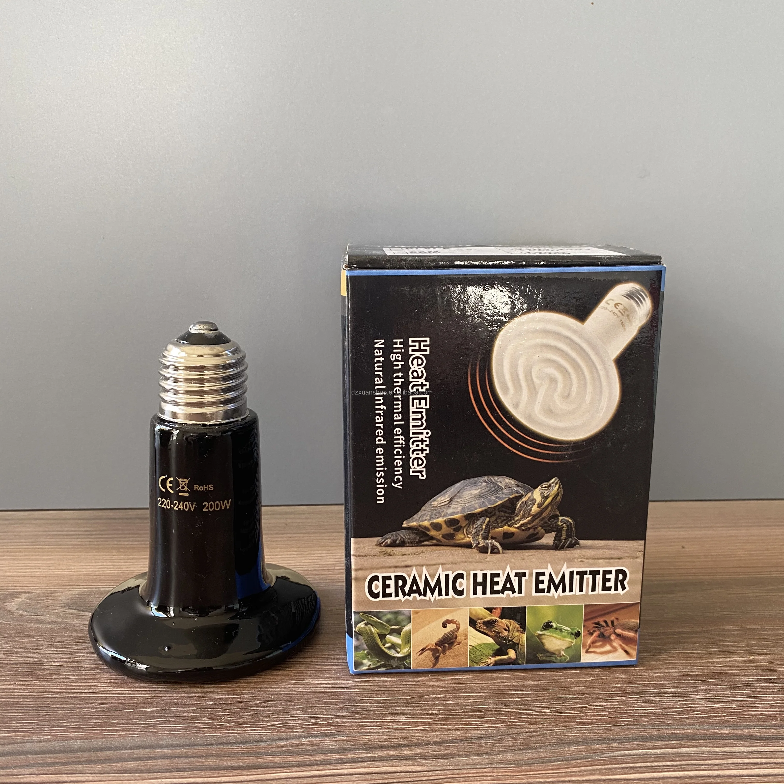 E27 Far-Infrared Ceramic Pet Heating Lamp Lizard Tortoise Spider Reptiles Box Heater Warmer Heat Bulb Brooder