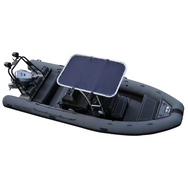 RHIB 700 надувная лодка из алюминиевого корпуса ребро