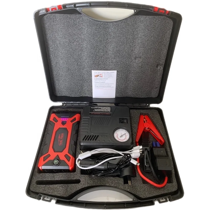 KAICHEN car jumpstarter booster jumper box jump start power bank for car battery jump starter