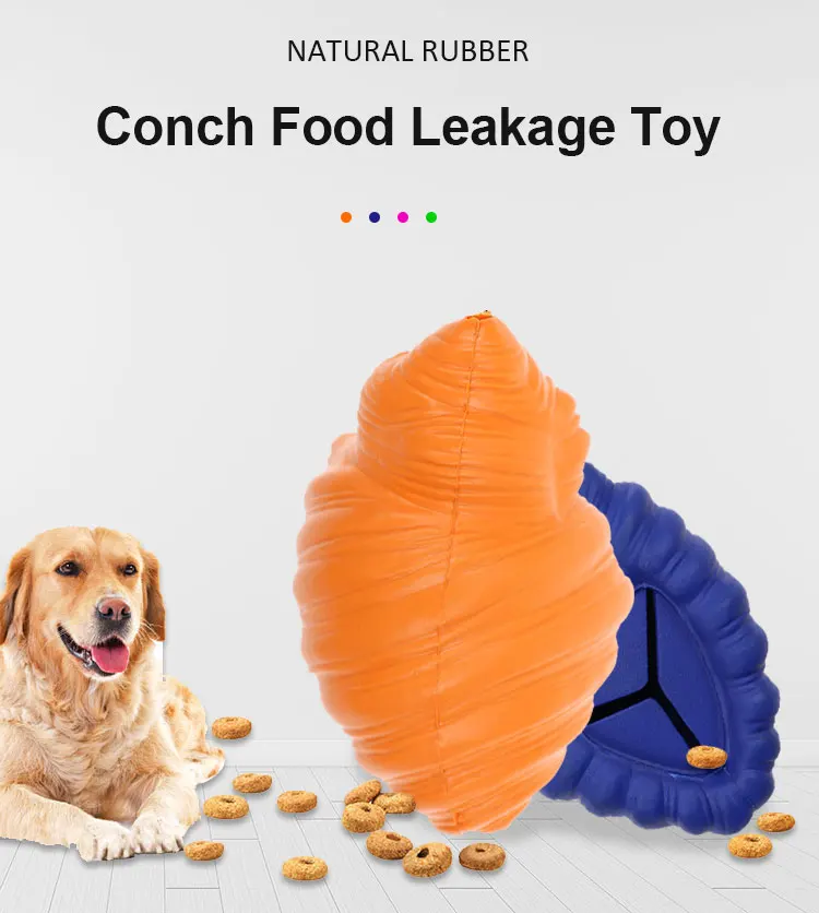 Amazon Hot Sale Treat Dispensing Rubber Molars Chewing Dog Toy Interesting Pet Dog Toy