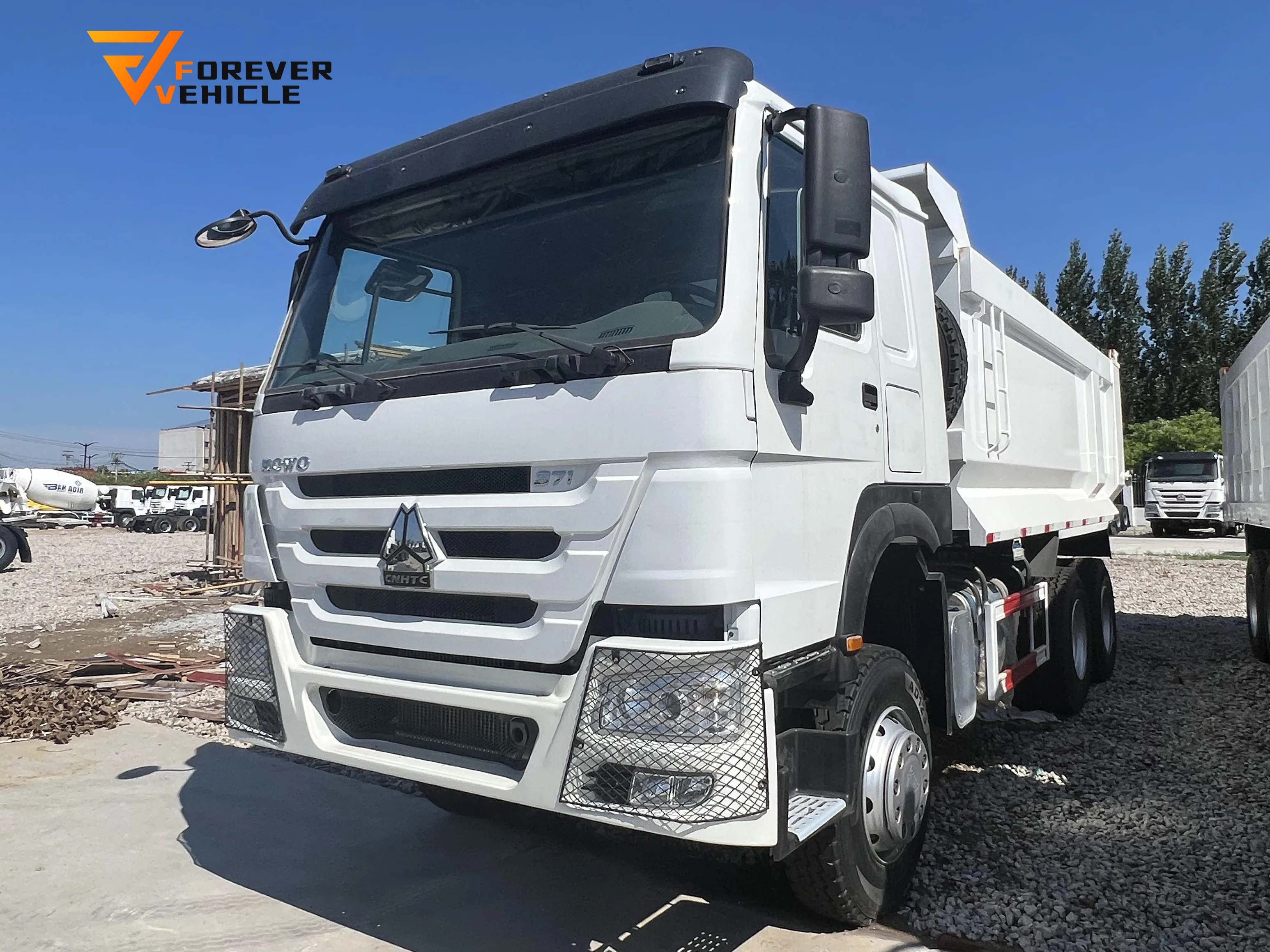 Грузовики для горнодобывающей промышленности Howo 6x4 A7 евро 2 новый китайский самосвал Китай тяжелый 10-колесный Подержанный продажи