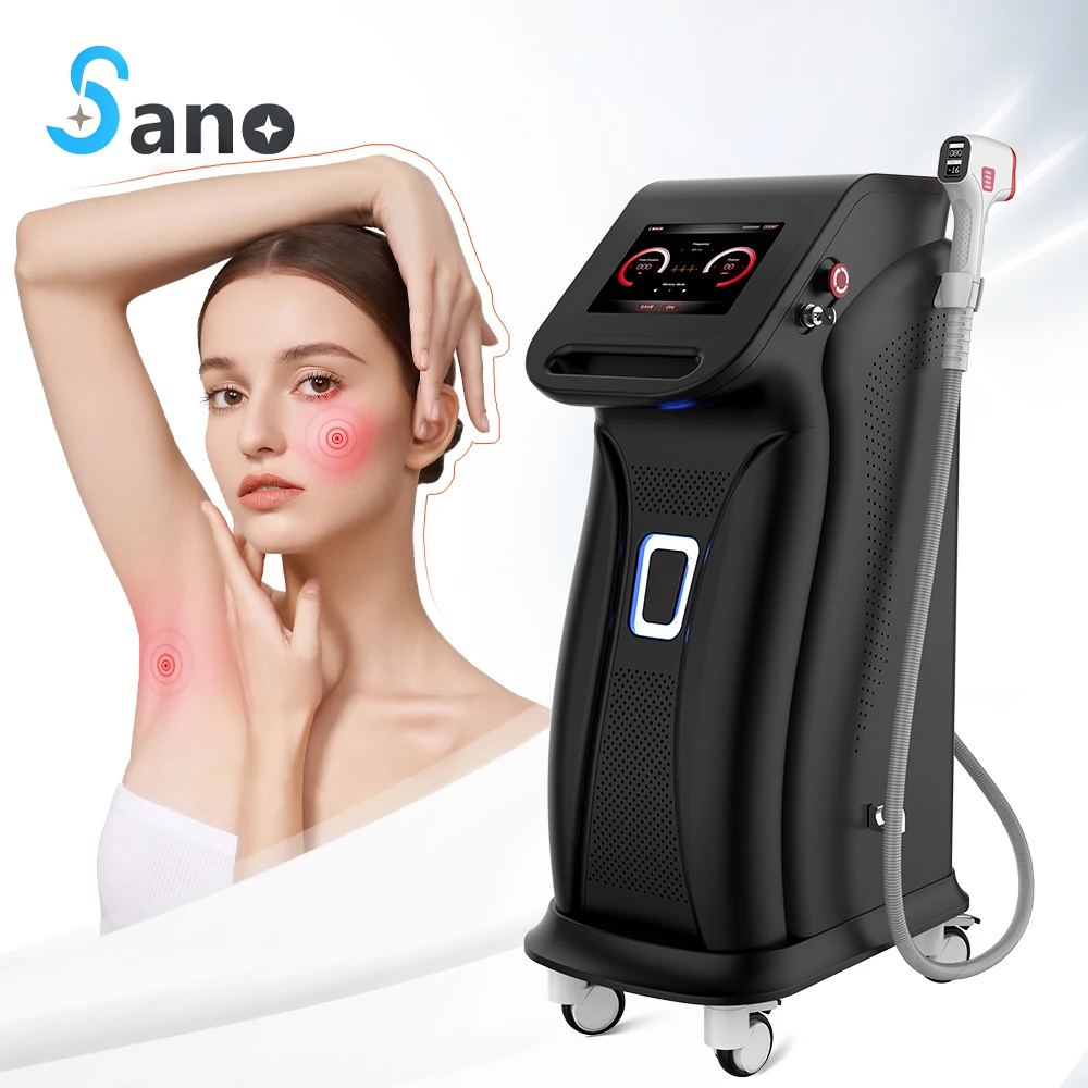 New 4 Wavelengths Diode Laser 755 808 940 1064 Diode Laser Hair Removal Machine For Spa
