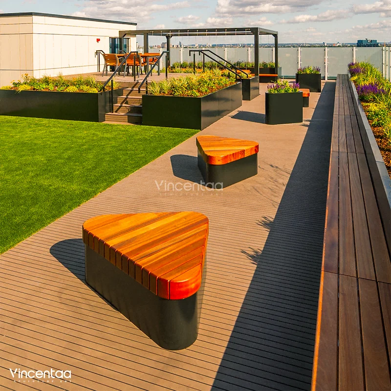 Vincentaa Outdoor Garden Bench Chairs Park City Furniture Outdoor Custom Furniture