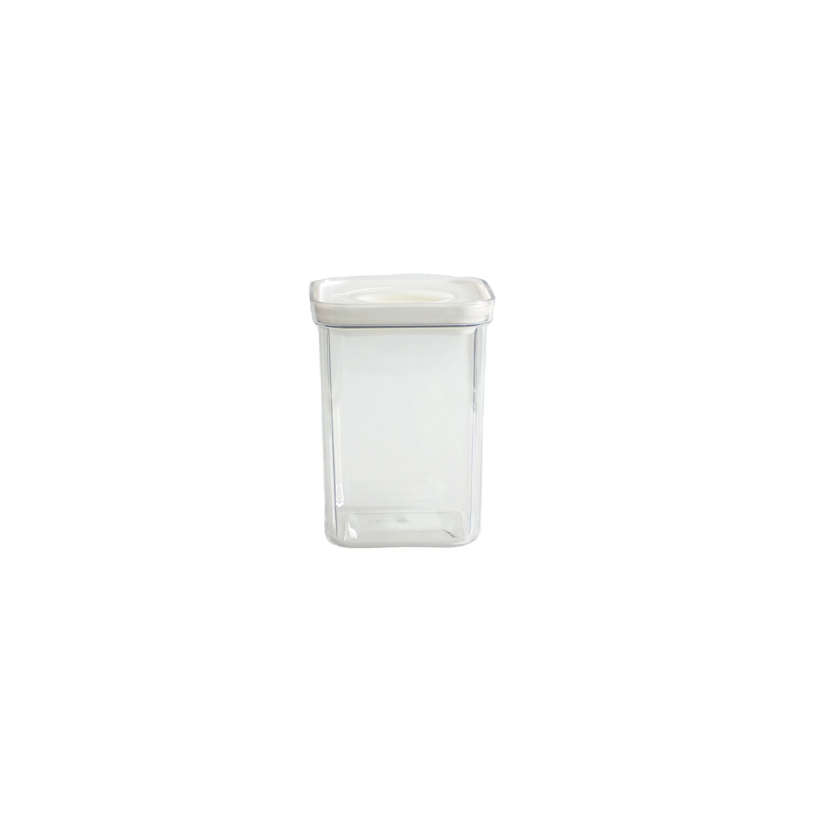 Factory Price Best Selling Plastic Food Storage Container Eco-friendly Transparent Box  Food Safe with White Lid