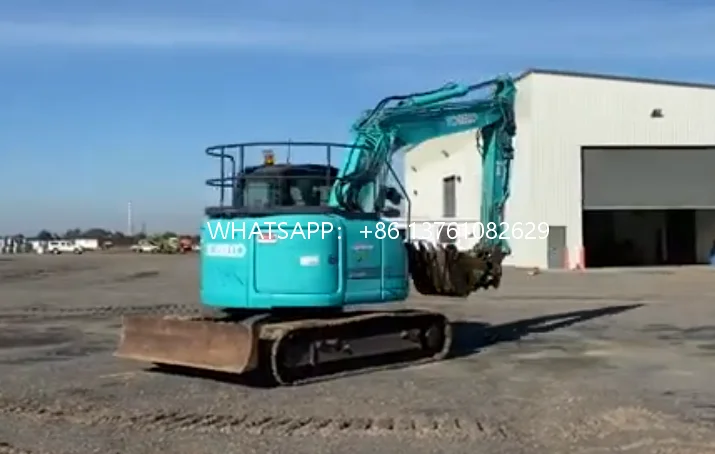 Небольшой экскаватор Kobelco Sk135 лидер продаж конкурентоспособная сельскохозяйственная техника sk135
