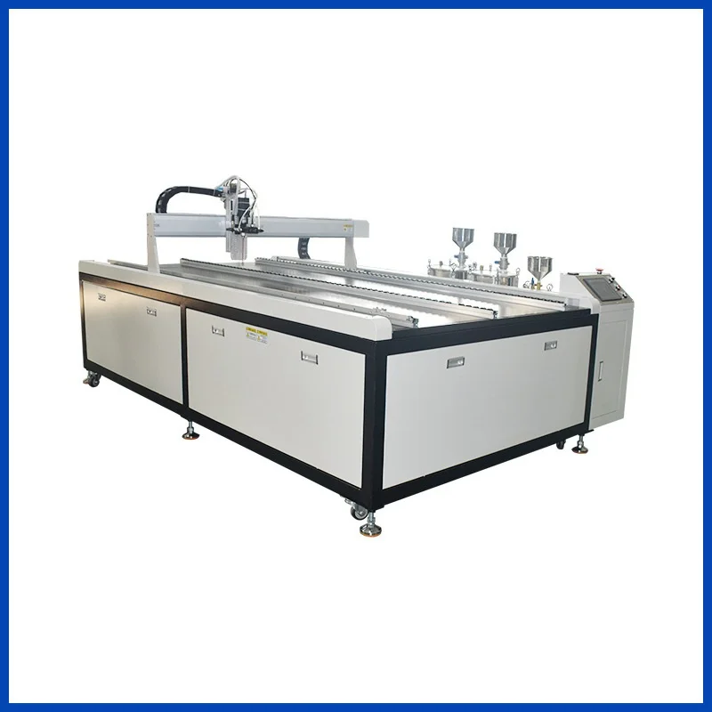 Large scale fully automatic glue dispensing machine equipment gear pump dual head and dual component AB glue dispensing machine