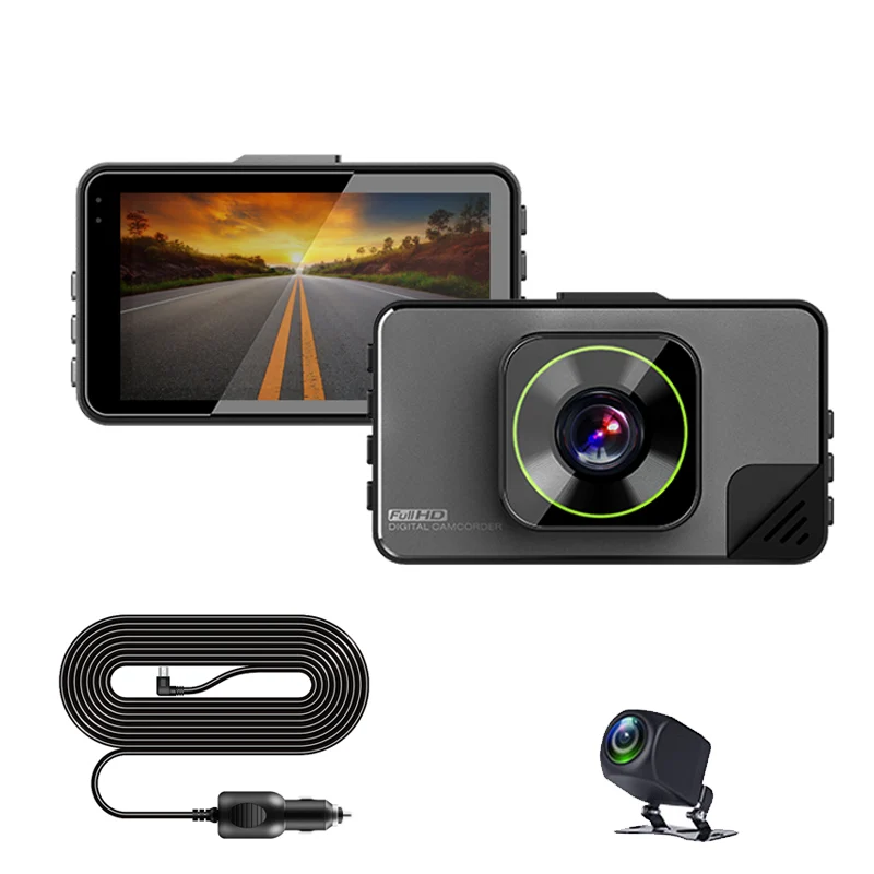 3inch Dash Cam WIFI 2K Super Mini Car Camera Wireless Night Version G-Sensor Driving Recorder With Backup Camera