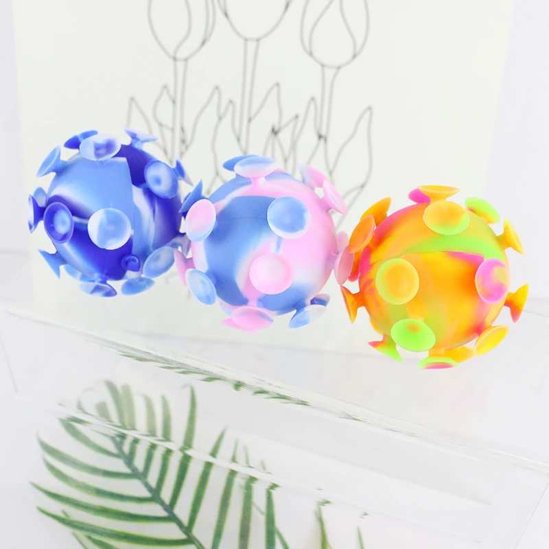 Заводская оптовая продажа по индивидуальному заказу, мягкая резина, экологически чистый силикон, Антивирусная форма, декомпрессионная смешная удивительная детская игрушка для детей