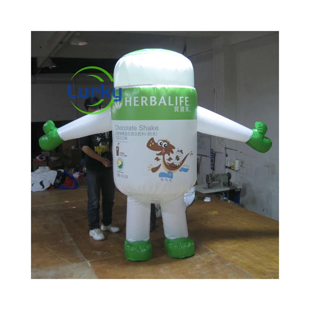 For Event Customized Inflatable Cost Restaurant Air Dancer Dummy Arch Cartoon Model Advertising Inflatables