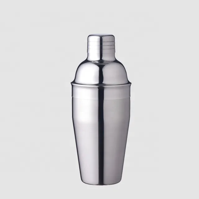 Factory Direct stainless steel cocktail shaker metal 550ml