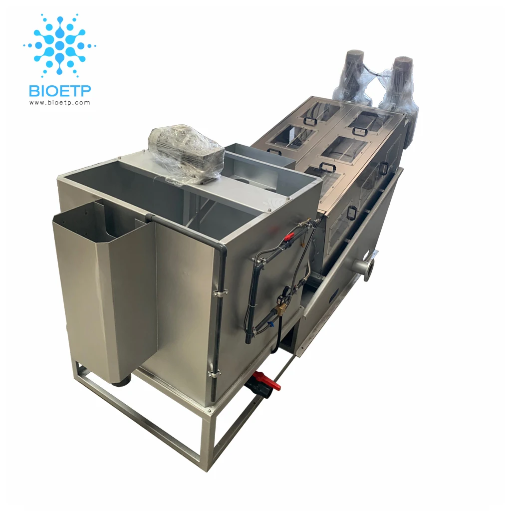 Original Factory Screw Press Sludge Dewatering For Water Purifying Plant