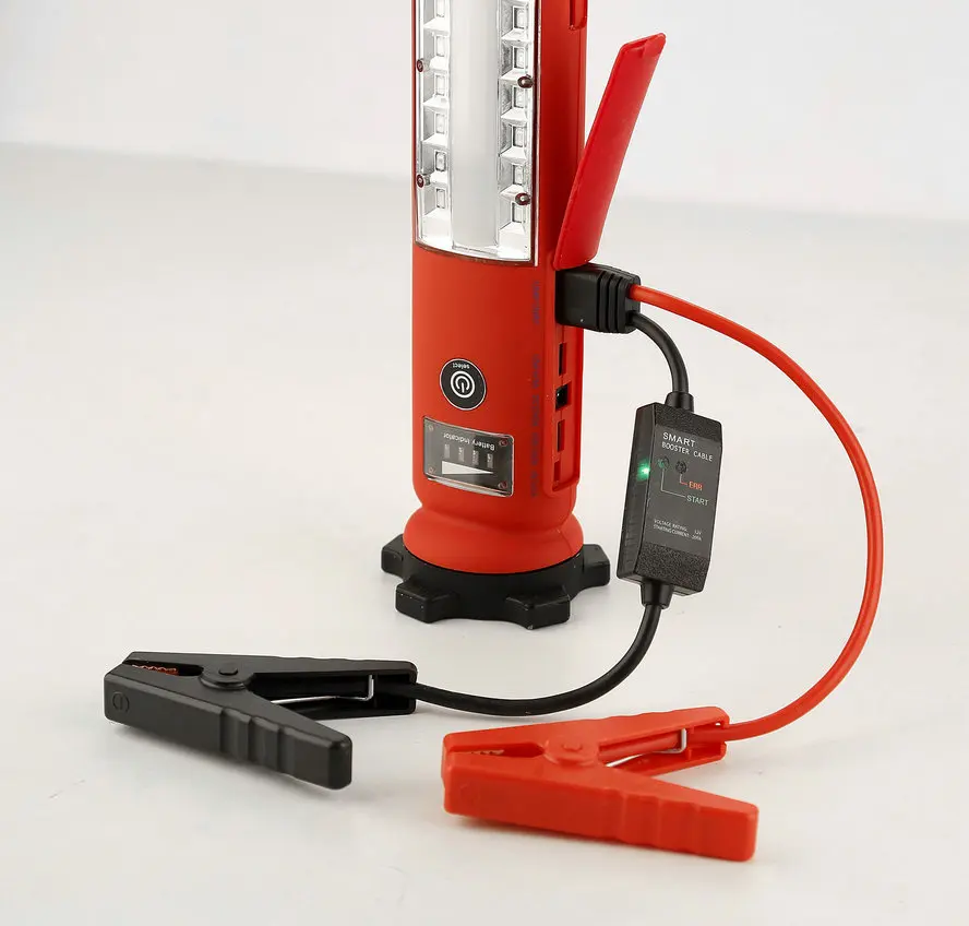 Cordless 12 Volt New Arrival USB Power Bank Battery Booster Mini 12000 maH  With Emergency Alarming car jump starter