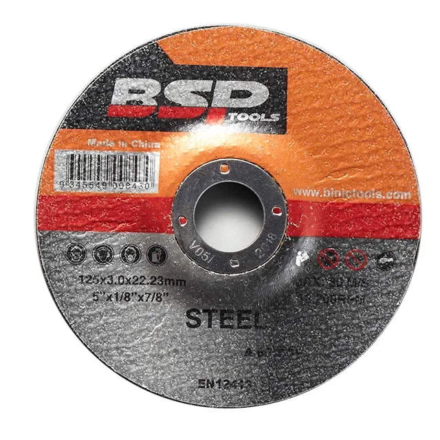 reinforce cutting wheel  3mm Cutting Disc 125mm metal cut off wheel 2 in 1 cutting wheel