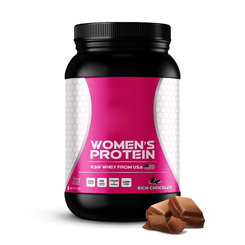New Arrivals Food Grade Women Chocolate Flavor Export Quality Gold Standard Whey Protein Nitrotech