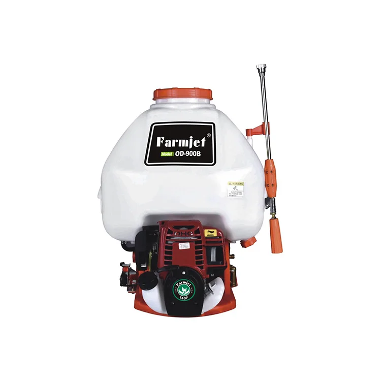 Farmjet Hand-Held Spray Gun Agricultural Machinery Spray Pump Equipment Knapsack Gasoline Engine Power Sprayer