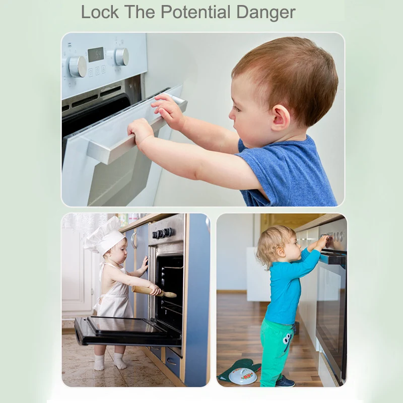 Probebi GR001 new arrival ABS baby safety oven lock child safety lock for oven door