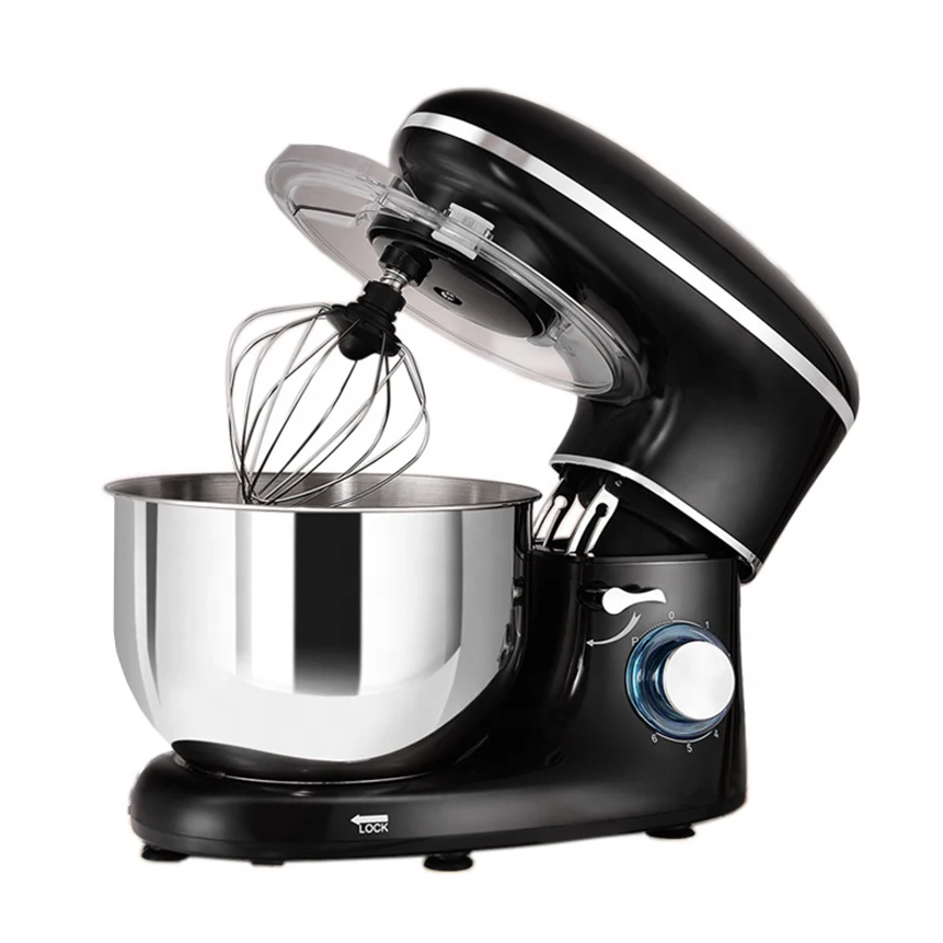 New Style 4 In 1 Egg Flour Kneader Bakery Baking Kitchen Spiral Planetary Mixer Bread Dough Cake Mixer Machine Stand Food Mixer