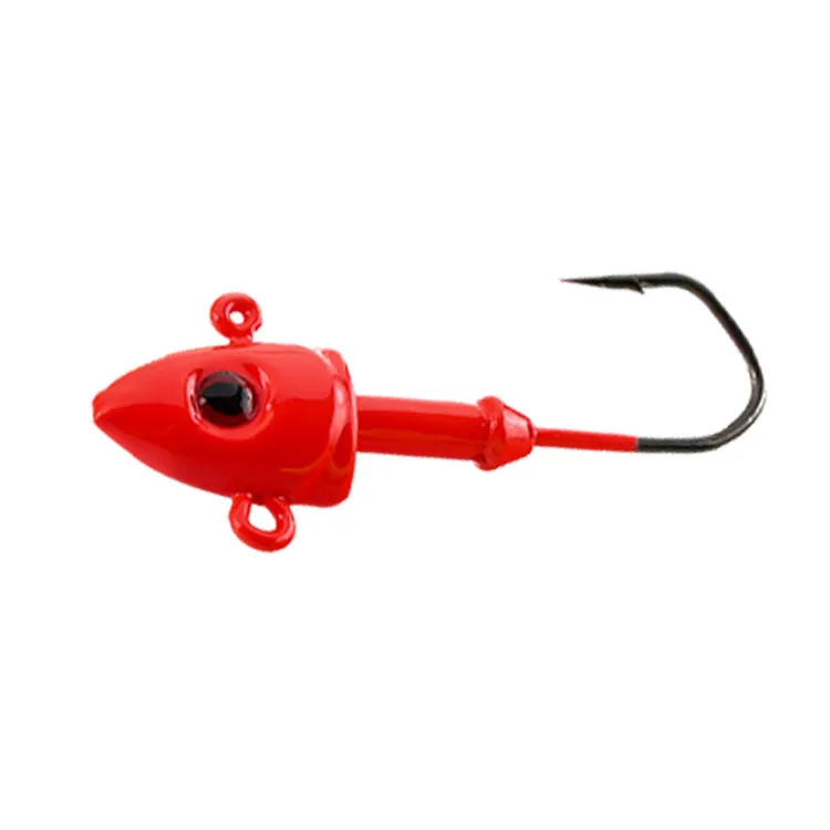 Lutac вольфрама Lead Jig Head крючки станок и 7g 10g 14g 21 гр 28 45 г Пуэр чай (3D глаза кулон в форме рыбы джиг мягкие приманки рыболовные