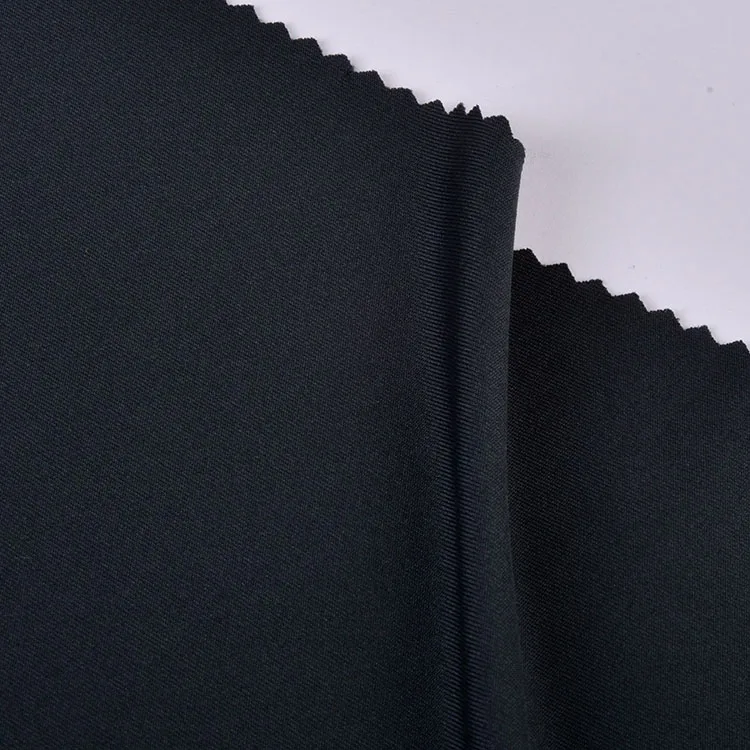 New arrival 155gsm 96 polyester 4 spandex 4 way stretch spandex fabric for  trouser yoga pant