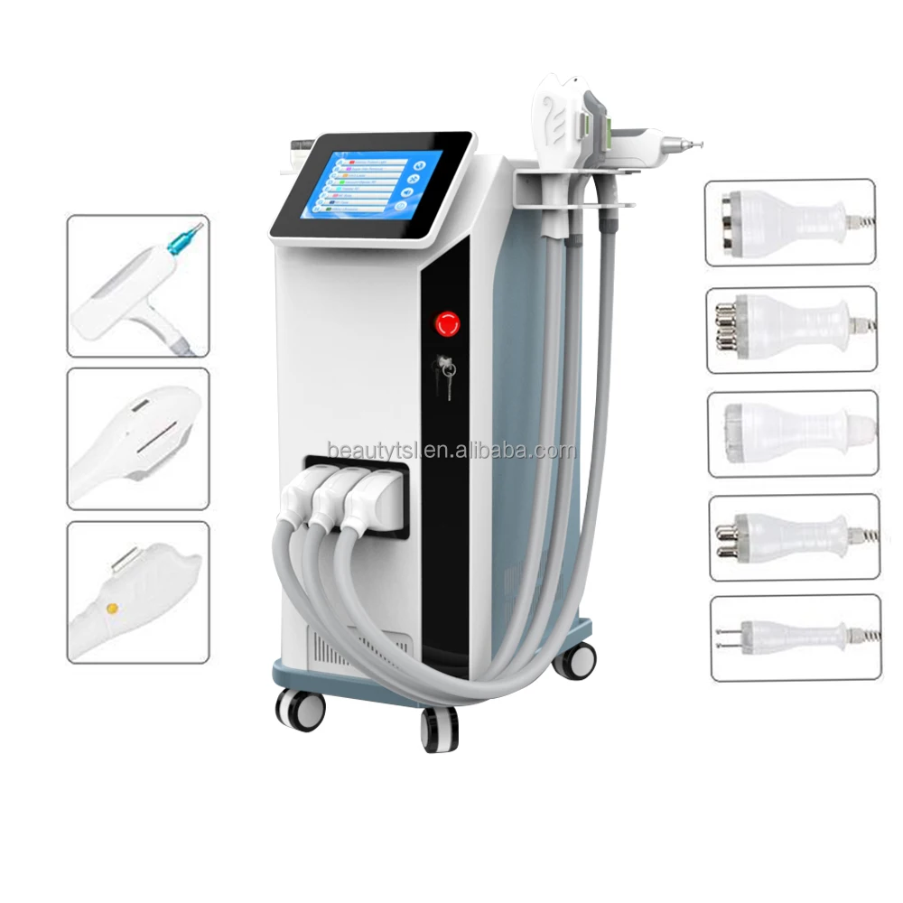 Multifunctional Professional Korea Q Switch ND YAG Laser Tattoo Removal / Laser Tattoo Cleaning Machine / q-switched laser price
