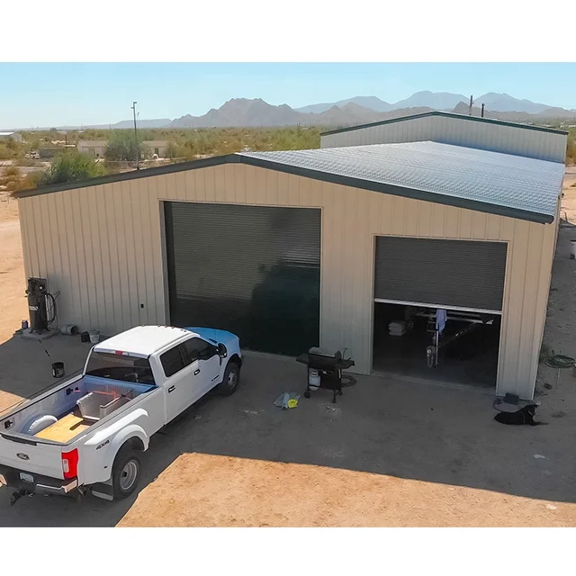 China High Quality Metal Structural Removable Warehouse Modular Structure Building Galvanised Storage Shed