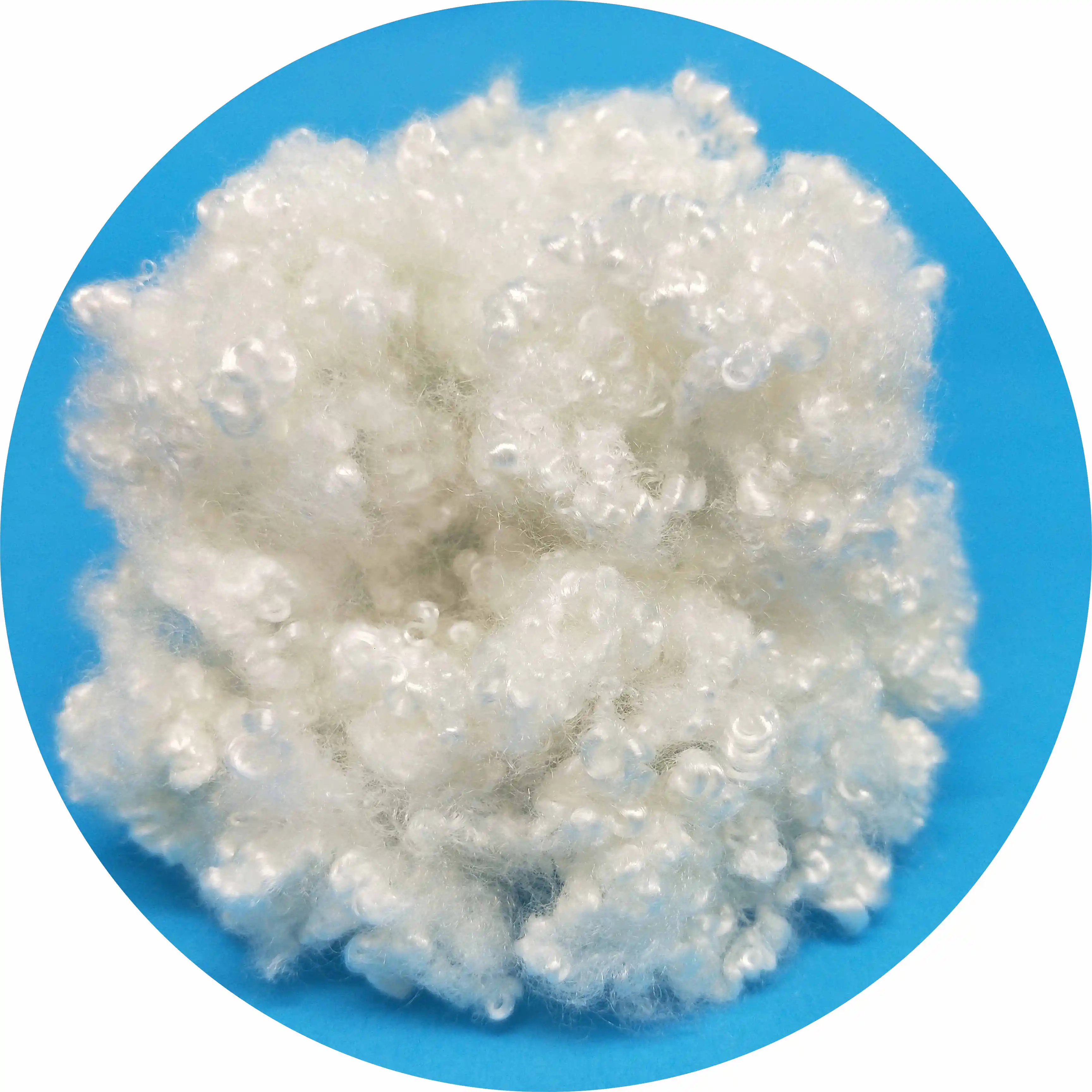 hcs polyester fiber 7d 64mm hcs 15d 32mm
