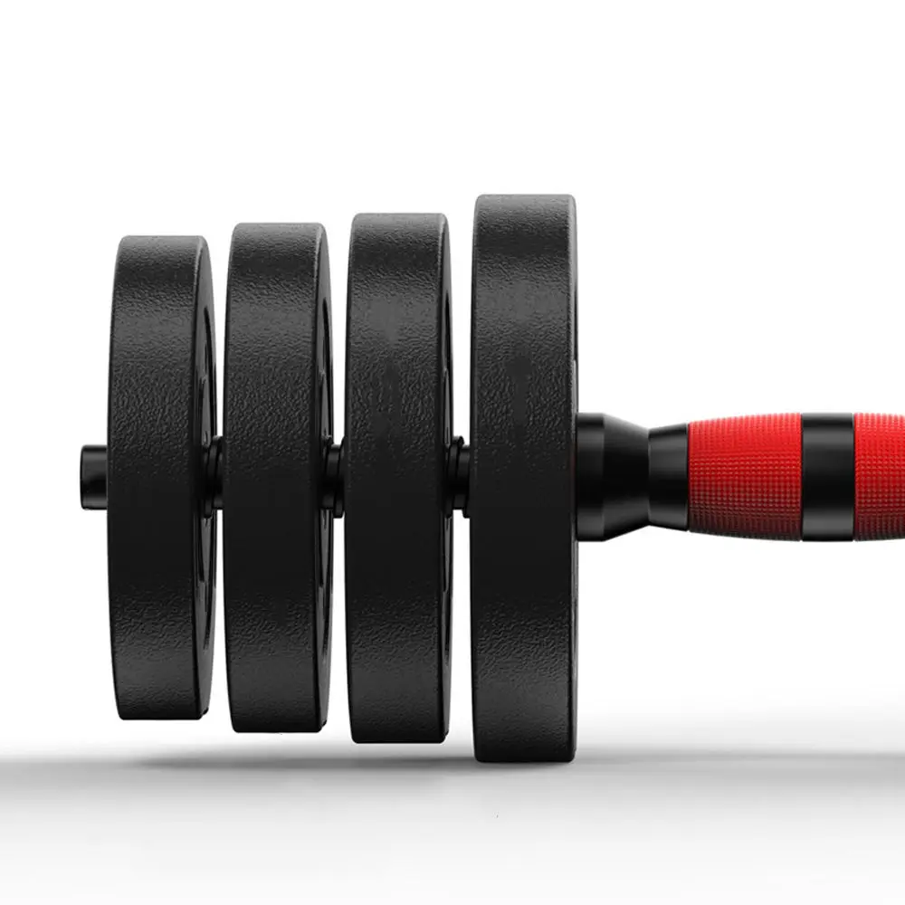 High quality 2 in 1 adjustable weight Gym Equipment 10kg-50kg dumbbell barbell set