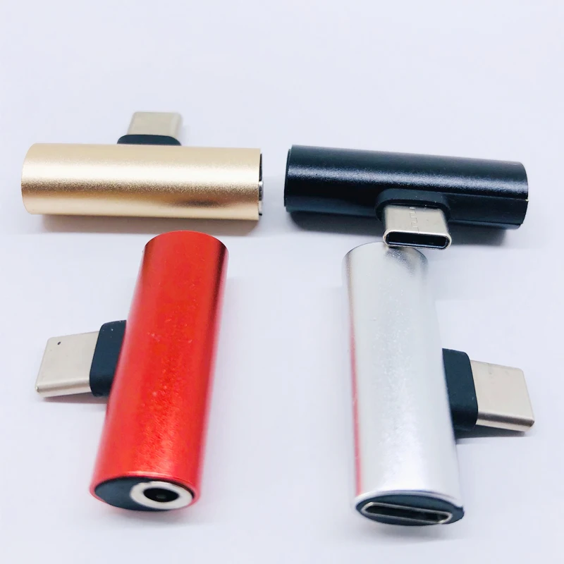 
USB Type C Adapter Aux Audio Headphone Converter Type C to 3.5mm Earphone Jack Adapter For Huawei P 20 Pro for OnePlus 6T 