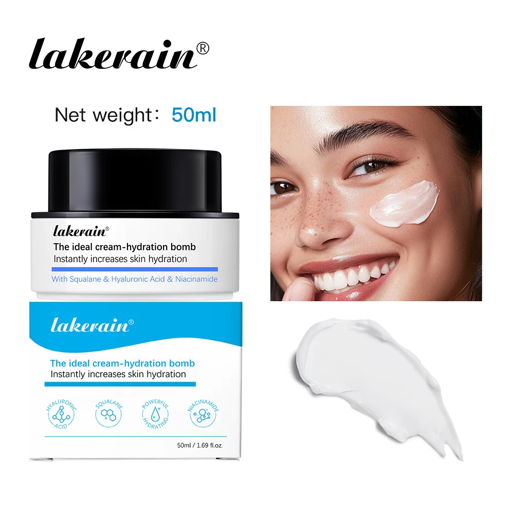 The Ideal Cream Hydration Bomb Repair Damaged Skin 48Hrs of Moisture Long-Lasting Moisturizing Brightens Skin Deep Repair Skin
