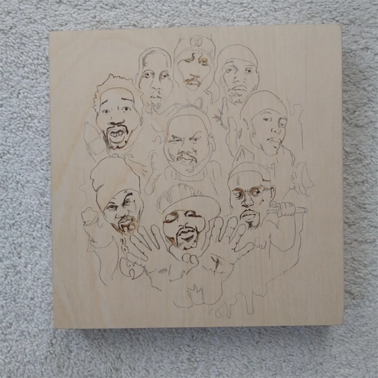 Wooden Canvas Board Cradled Artist Cheap Custom Wood Painting Panels