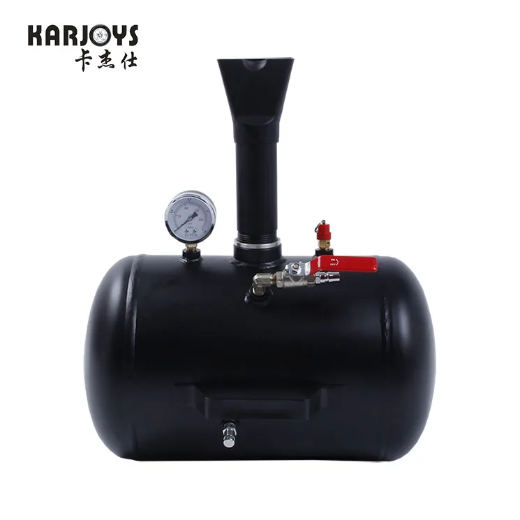 5 Gallon pneumatic tire bead seater built-in booster tool seating tire Inflator with Gauge by Karjoys - Car Truck ATV Tire