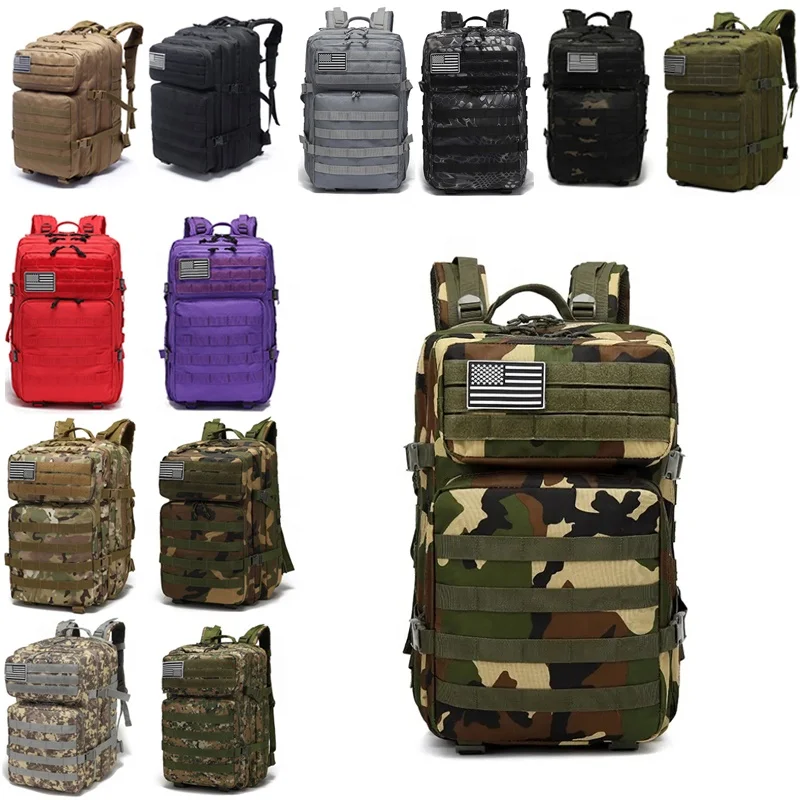 Molle System мобильный телефон Emt 800D мужская сумка 3P 45L тактический рюкзак с липучкой патч Рюкзаки Сумки