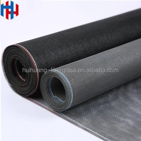 Fiberglass Mesh Colored Window Screen Netting / Roller Mosquito Nets For Windows
