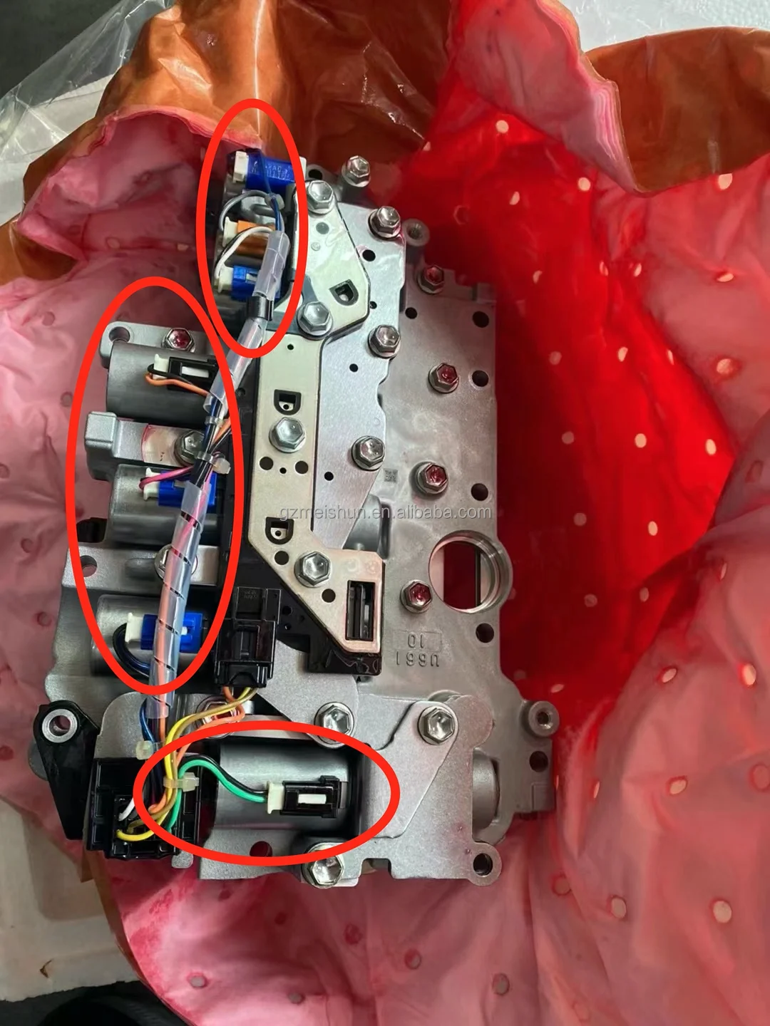 NX300 NX200T U661E,U661F 6speed automatic transmission Transmission body repair kit, solenoid valve kit