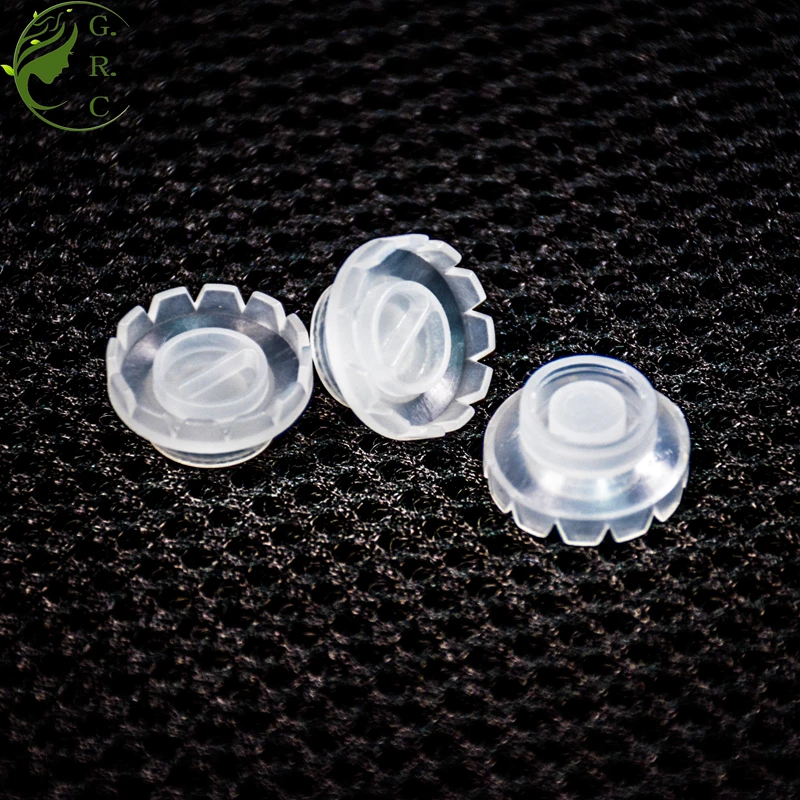 Пластиковый инструмент KHB для наращивания ресниц белого цвета, ложная тушь для ресниц, одноразовый держатель клея для одной секунды, чашка для цветения ресниц