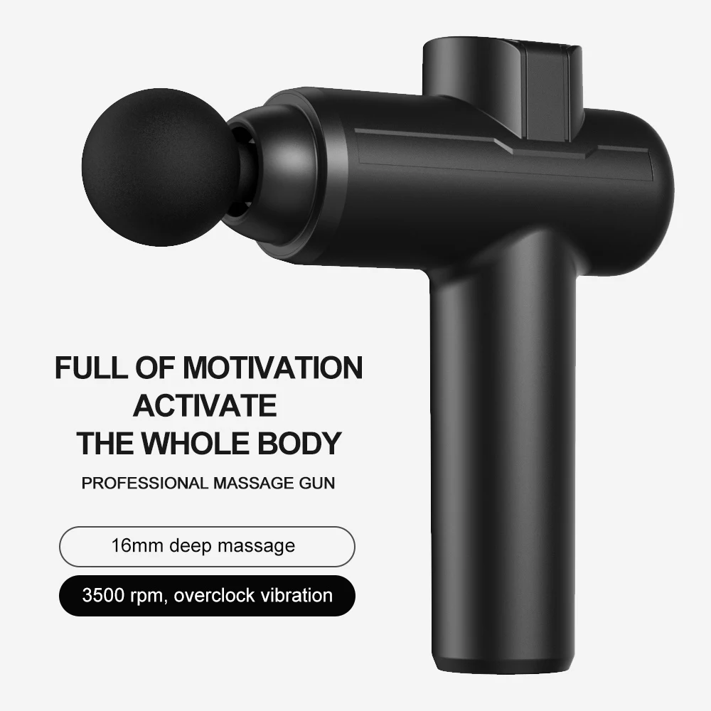 8 Massage Heads Muscle Massage Gun 99 Speed Adjustable Type-C Charging Body Massager Gun