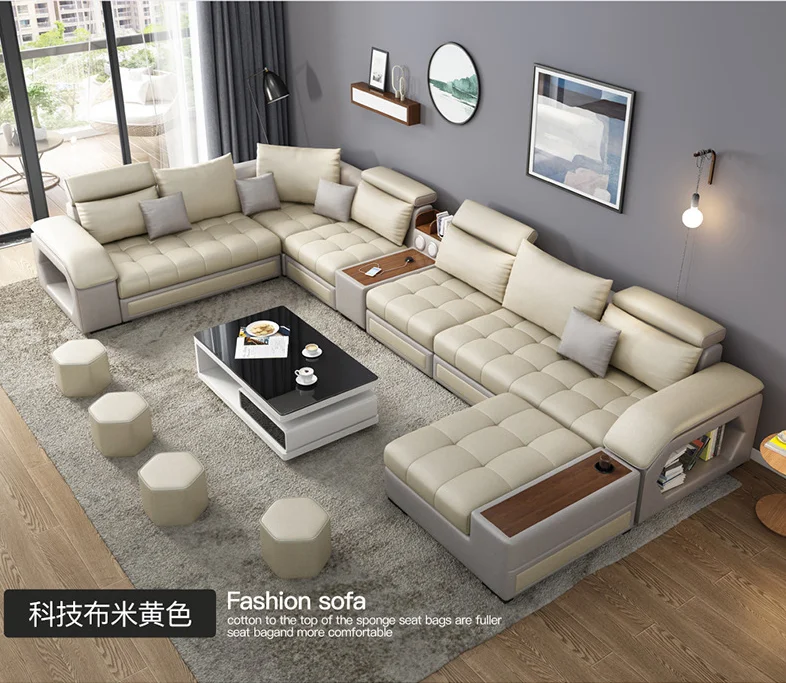 Lower price modern fabric sleeping couch custom Chesterfield relax European living room sofa sets