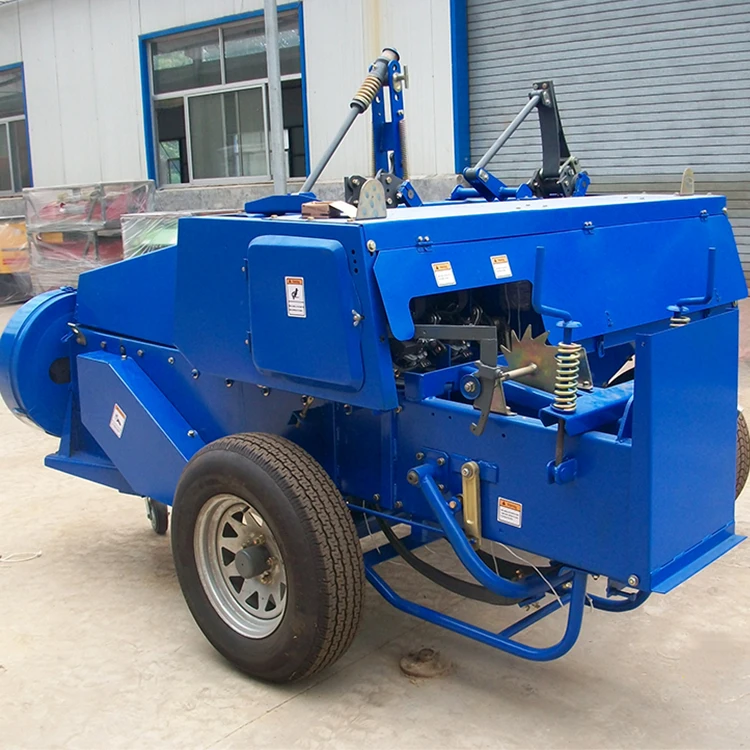 Full Automatic High Speed Hay Baling Machine Mini Hay Baler Best Selling High Agriculture Grass Hay Baler Machine