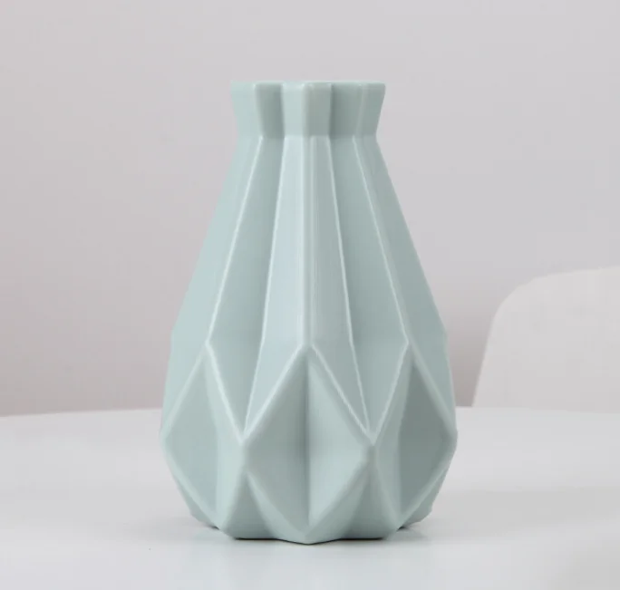 
unbreakable new design decor household flower plastic vase 