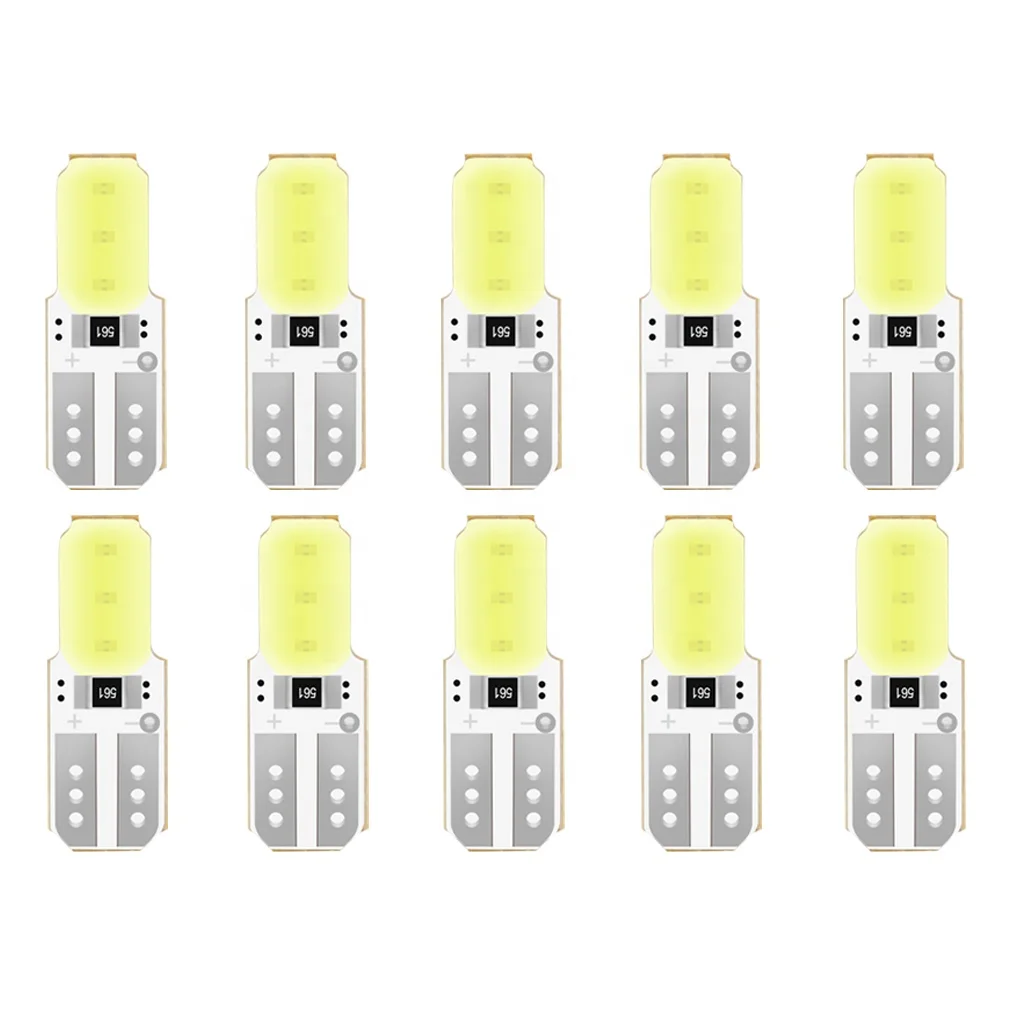 T10 W5W Led Bulb 194 168 24V Signal Light COB Car Accessories Clearance Lights Reading Lamp Wedge Side Reverse Lamps Trunk Light