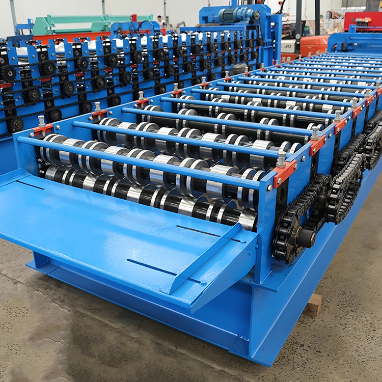 Metal container board forming machine For Car Carriage Body Panel Roll Forming 3d wall panel making machine China