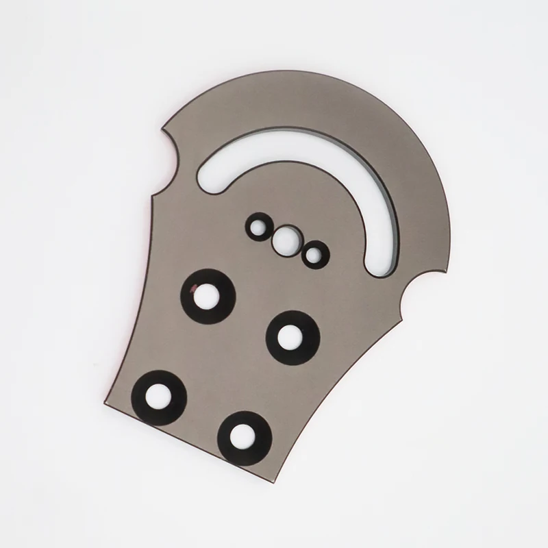 Custom CNC Machining Parts Oxidized Aluminum Alloy Processing Two-color Anodizing High-light Chamfer Oxidation