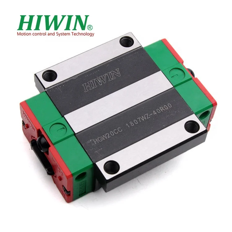 Original Taiwan HIWIN HG20 CNC Linear Rail guideway HGW20HC W20C Bearing