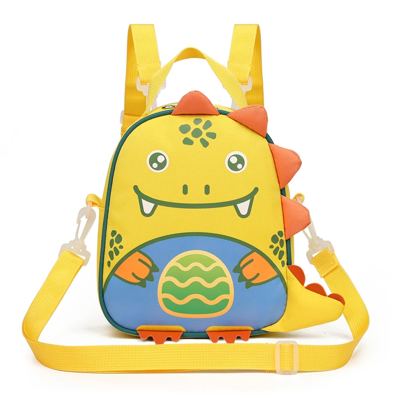 Drop Shipping Factory Supply Lovely Dinosaur Backpack Kindergarten Children Mini School Bag for Kids