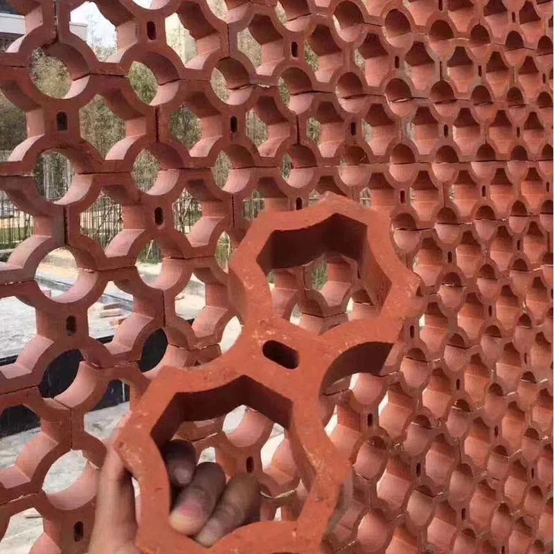 Terracotta Screen Ventilation Block Wall Decorative Hollow
