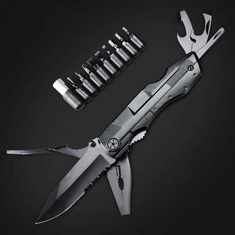 HYSTIC Combination Portable Foldable steel  Knife Pliers Plastic Wire  construction pliers